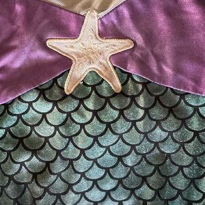 Little girls mermaid one piece swimwear